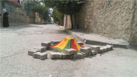 Nusaybin'de Lokman Süne'nin vurulduğu yer korumaya alındı