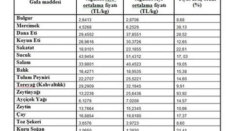 'Türk halkının, son 1 yılda gıda maddelerini alma gücü düştü'