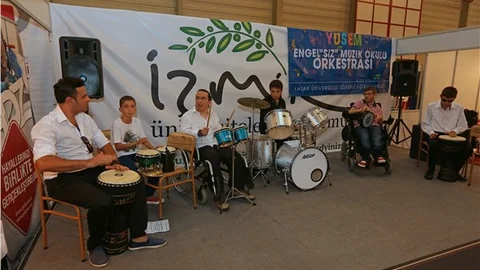 Engellilere 'engelsiz' konser