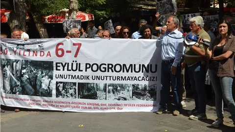 İHD 6-7 Eylül olaylarını unutmadık, unutturmayacağız