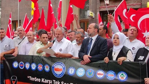 Afyon’da STK’lardan teröre ortak tavır