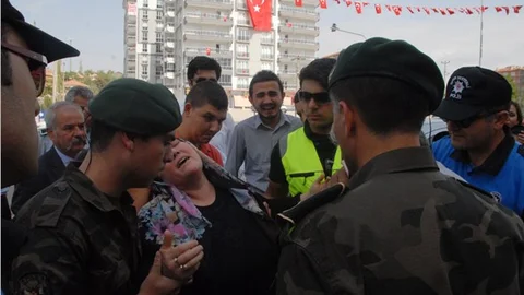 Kırıkkale şehitlerine ağlıyor