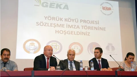 Muğla'da 'Yörük Köyü' için ilk adım atıldı