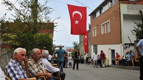 Şehit ateşi bu kez Samsun'a düştü