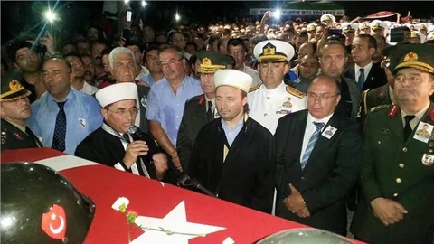 Şehit Piyade Er Ergen son yolculuğuna uğurlandı