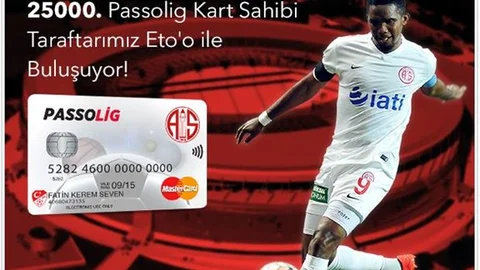 25 bininci Passolig sahibi Eto’o ile tanışacak