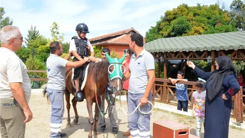Atla tedavi ve biniş eğitiminde yeni dönem başladı