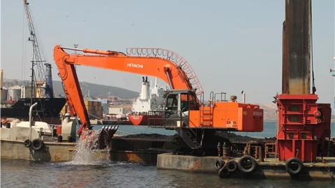 Bandırma Balık Hali'nde dip taraması