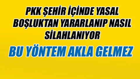 Terör Örgütü PKK Şehir İçindeki Sempatizanları Nasıl Silah Silahlandırılıyor