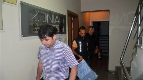 Zonguldak'ta işadamları derneğine yapılan baskın sona erdi