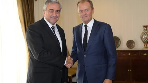 Akıncı Tusk, çözüm sürecine destek ve bize güvence verdi