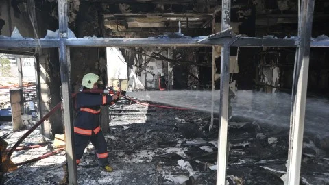 Ankara’da, Ağustos ayında günde ortalama 50 yangın meydana geldi