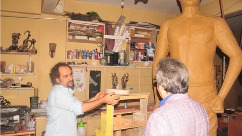 Bandırma’ya başpehlivanların heykelleri yapılıyor.