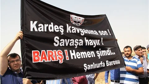 Demirtaş Cizre halkı buğday kaynatıp yiyor