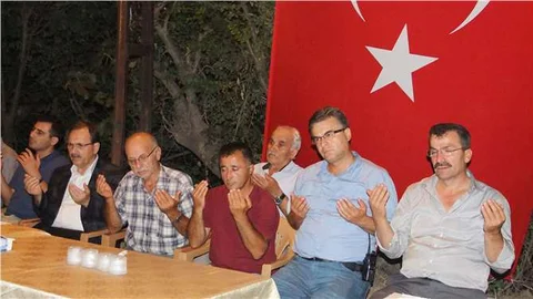 Bafralı şehit Orçun Yılmaz ve tüm şehitler için mevlit okutuldu