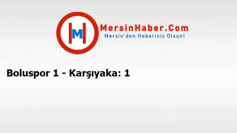 Boluspor 1 - Karşıyaka: 1