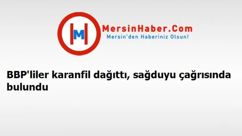 BBP'liler karanfil dağıttı, sağduyu çağrısında bulundu