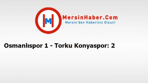 Osmanlıspor 1 - Torku Konyaspor: 2
