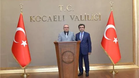 AB Bakanı Konca Kocaeli Valiliğini ziyaret etti