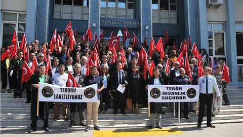 Aydın Barosu terörü lanetledi