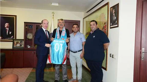 Adana ASKİ Spor’dan, Başkan Karalar’a ziyaret