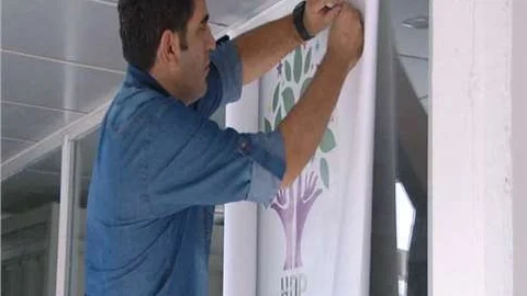 HDP genel merkezinde tadilat başladı