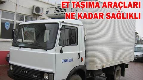Mut'ta Kasaplara Et Taşıyan Araçlar Ne Kadar Sağlıklı..!