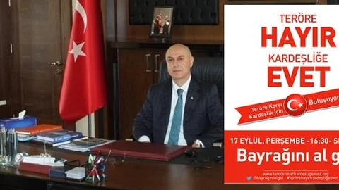 TARSUS'TAN ’TERÖRE HAYIR KARDEŞLİĞE EVET’’