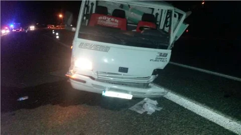 Elazığ'da kaza 1 ölü, 4 yaralı