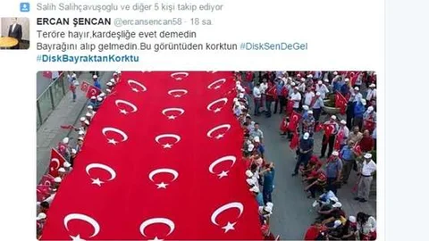 İşçilerden sosyal medya üzerinden DİSK'e tepki