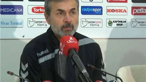 Aykut Kocaman Bizim hayatımız kaos, sahada da kaos oluyor
