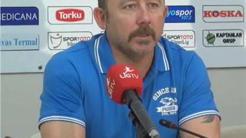 Sergen Yalçın İki takım da 'bitse de gitsek' diye oynadı