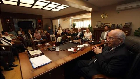 BAŞKON yönetiminden Başkan Yaşar’a ziyaret