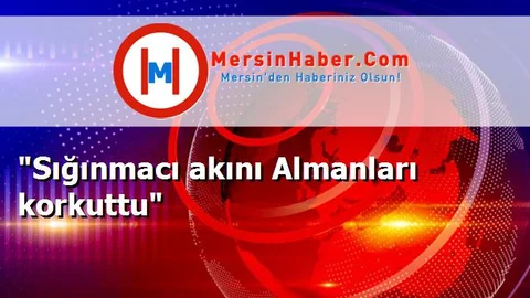 "Sığınmacı akını Almanları korkuttu"
