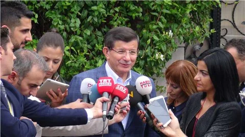 Davutoğlu Kendilerinin yazdığı bir metin olmadığı aşikar