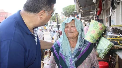 CHP'li Sındır, selden zarar gören Kaymakçı ve Çaylı’yı ziyaret etti