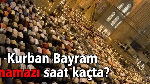 Mersin Bayram Namazı Saat Kaçta? Mersin İlçelerinde Bayram Namaz Saatleri