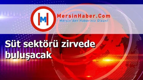 Süt sektörü zirvede buluşacak