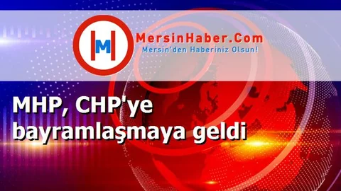 MHP, CHP'ye bayramlaşmaya geldi