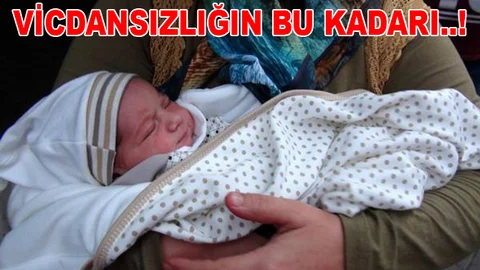 Mersin'de 2 Günlük Bebeği Sokağa Attılar