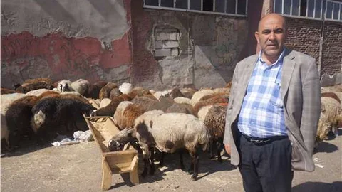 Erzurum'da kurban satıcıları üçüncü günde de umduklarını bulamadı