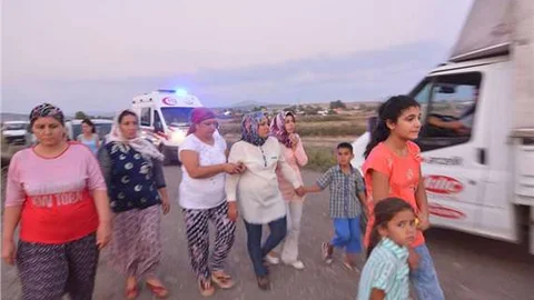 Osmaniye'de trafik kazası 17 yaralı