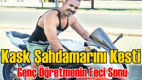 Mersin'de Motosiklet Kazası, Öğretmen Koray Alkan Hayatını Kaybetti