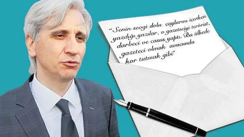 Gültekin Avcı'dan eşine duygu dolu mektup