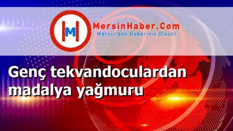 Genç tekvandoculardan madalya yağmuru