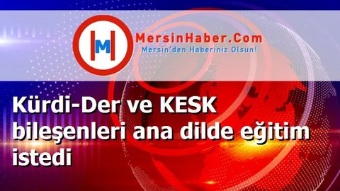 Kürdi-Der ve KESK bileşenleri ana dilde eğitim istedi