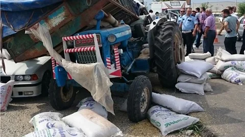 Tarsus’ta trafik kazası 1 ölü, 1 yaralı