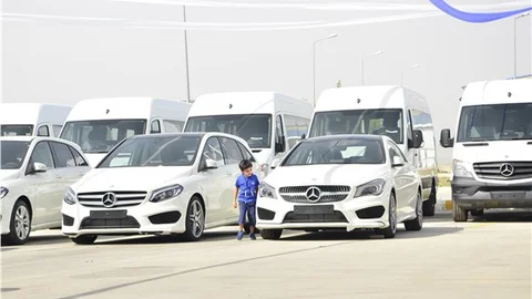 Mercedesler Erzurum'da görücüye çıktı