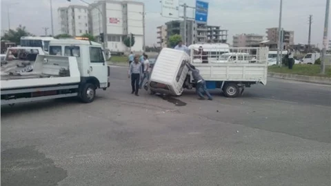 Kâhta’da trafik kazası 6 yaralı