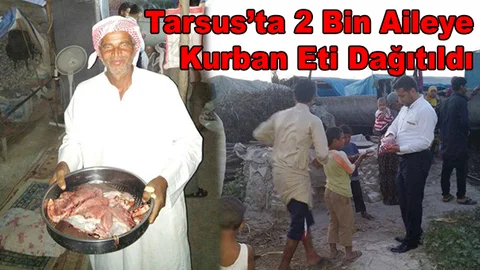 2 Bin Aileye Kurban Eti Ulaştırıldı